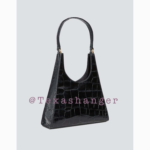 STAUD Handbags - NWT STAUD Rey Shoulder Bag Black